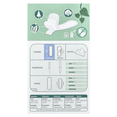 Natracare, Panty Liners, Organic Cotton Cover, Mini, 30 Liners