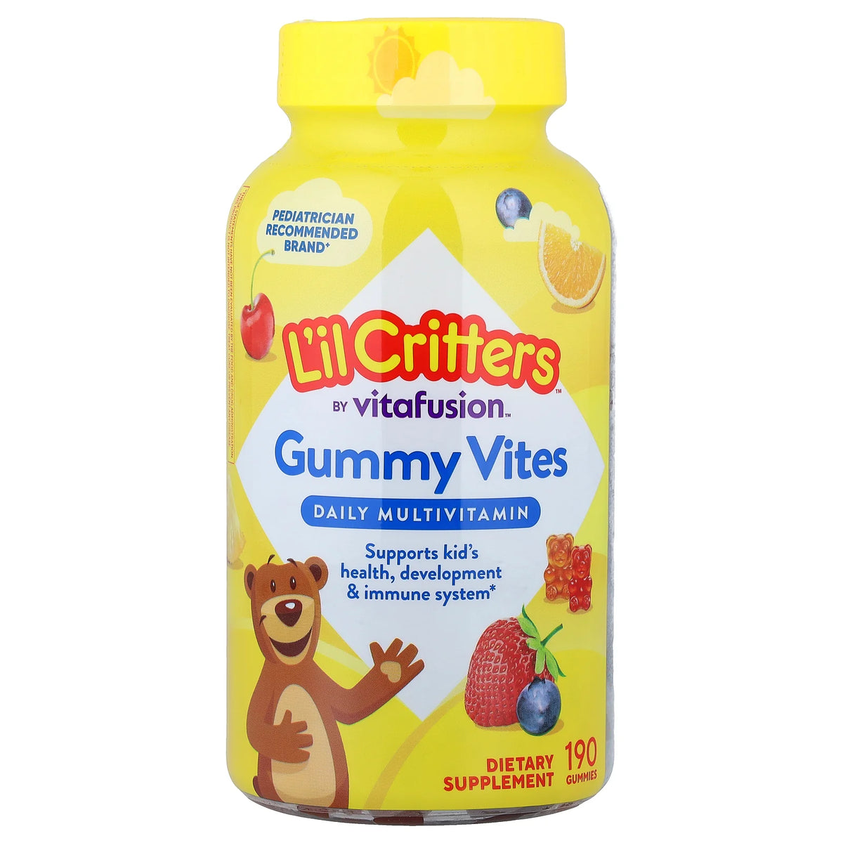 L'il Critters, Gummy Vites Daily Multivitamin, 190 Gummies