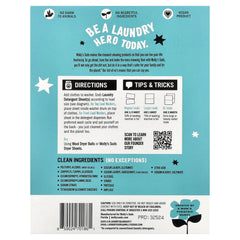 Molly's Suds, Laundry Detergent Sheets, Unscented, 35 Sheets