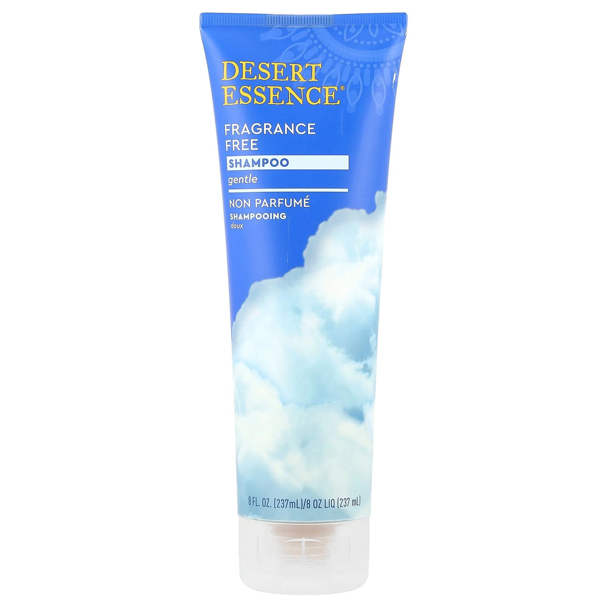 Desert Essence, Shampoo, Fragrance Free, 8 fl oz (237 ml)